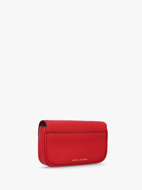 The J Marc Mini True Red Leather Shoulder Bag