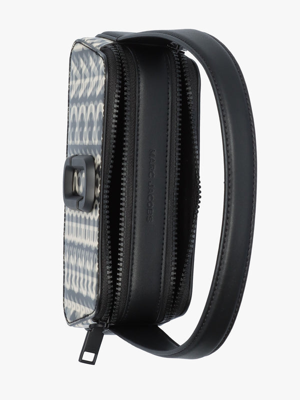 The Slingshot Monogram Lenticular Black White Shoulder Bag