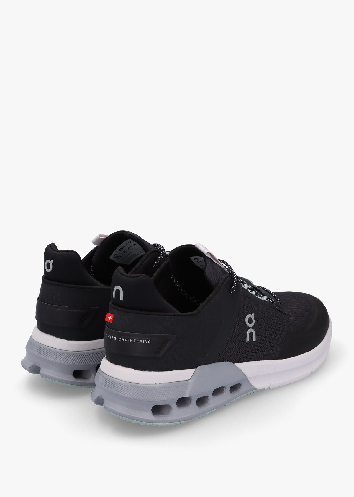 Men’s Cloudnova Flux Black Mineral Trainers