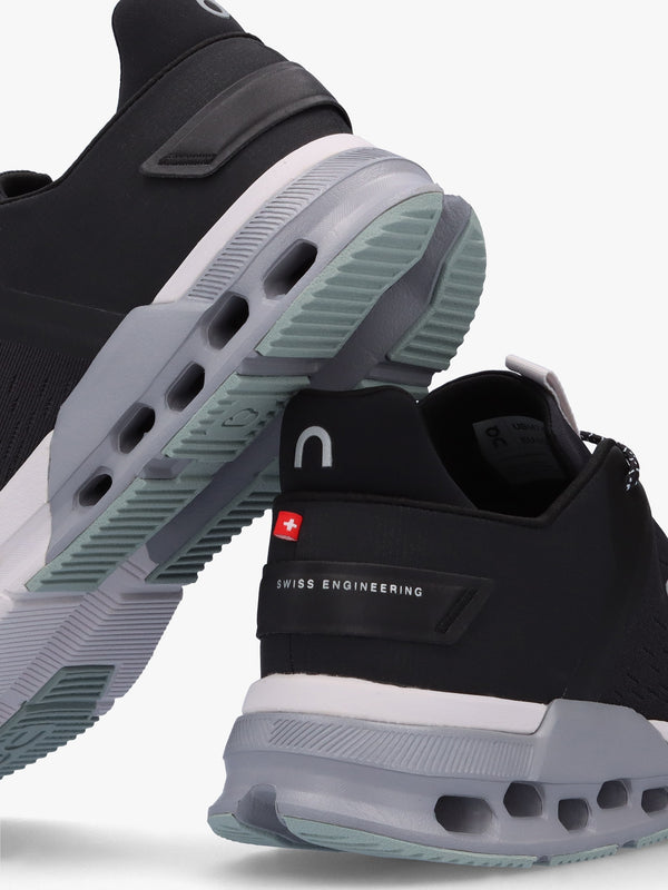 Men’s Cloudnova Flux Black Mineral Trainers