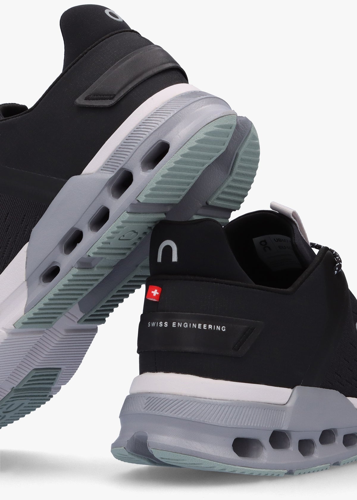 Men’s Cloudnova Flux Black Mineral Trainers
