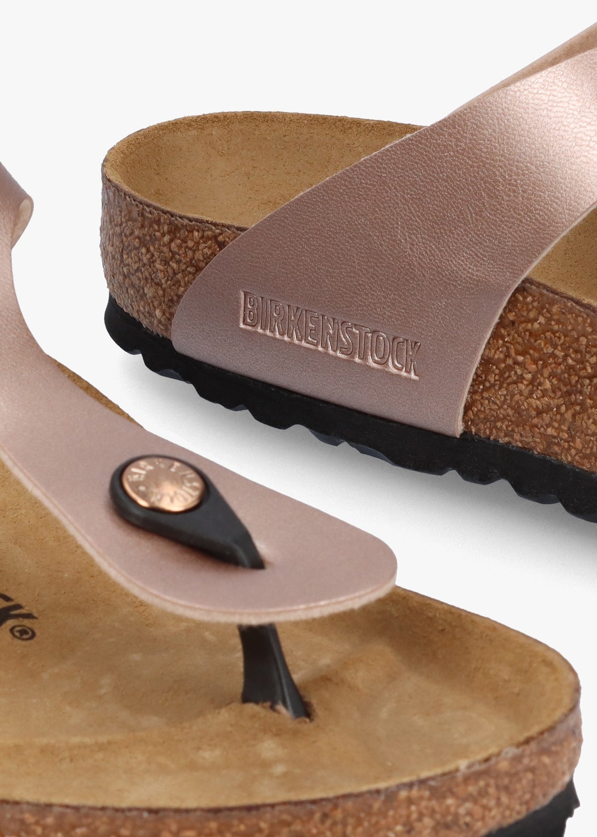 Gizeh Copper Birko-Flor Sandals