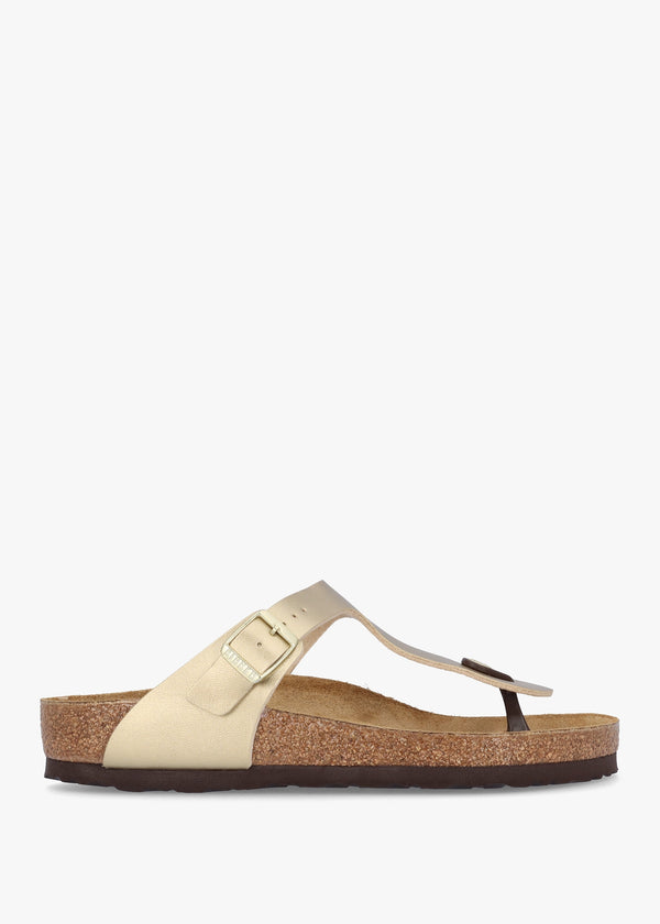Gizeh Gold Birko-Flor Sandals