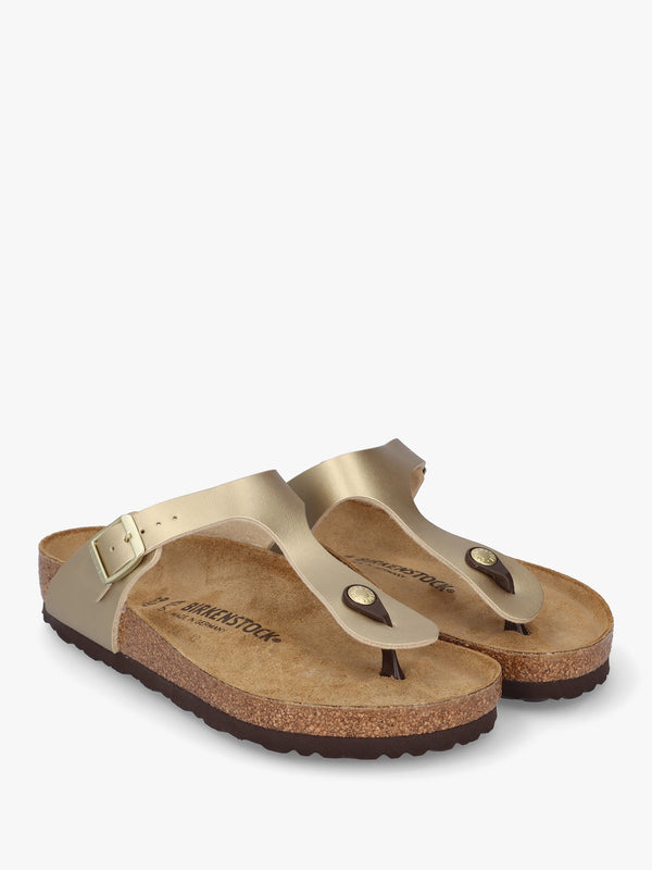 Gizeh Gold Birko-Flor Sandals