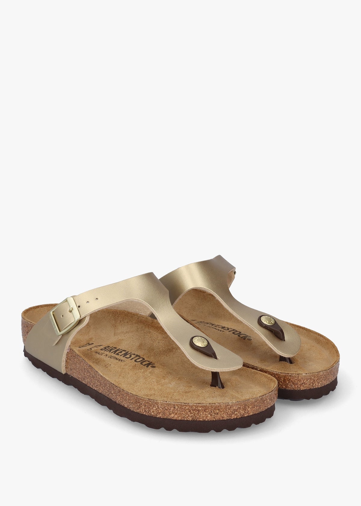 Gizeh Gold Birko-Flor Sandals