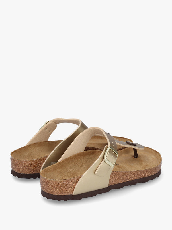 Gizeh Gold Birko-Flor Sandals