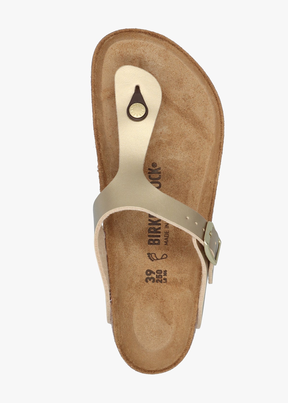 Gizeh Gold Birko-Flor Sandals