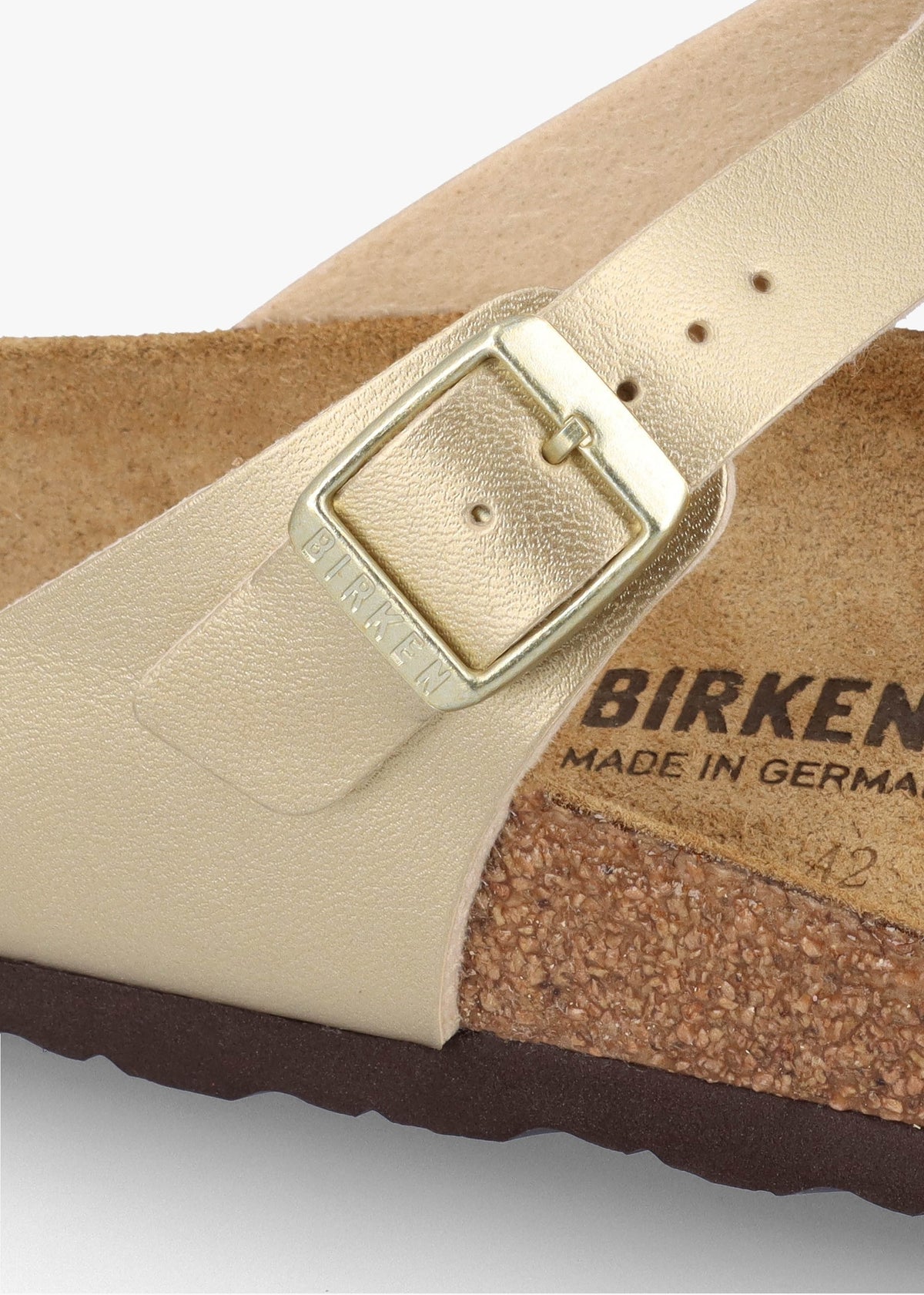 Gizeh Gold Birko-Flor Sandals