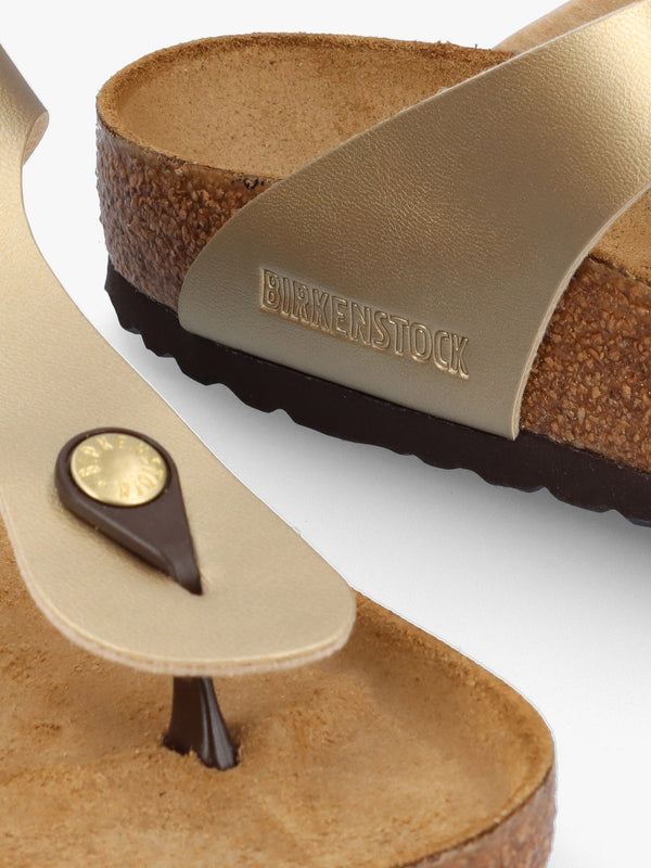Gizeh Gold Birko-Flor Sandals
