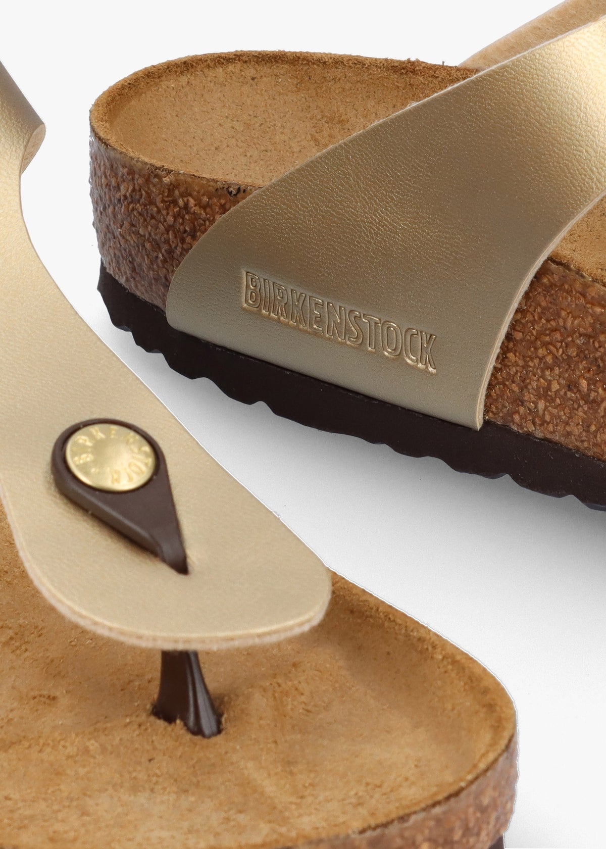 Gizeh Gold Birko-Flor Sandals
