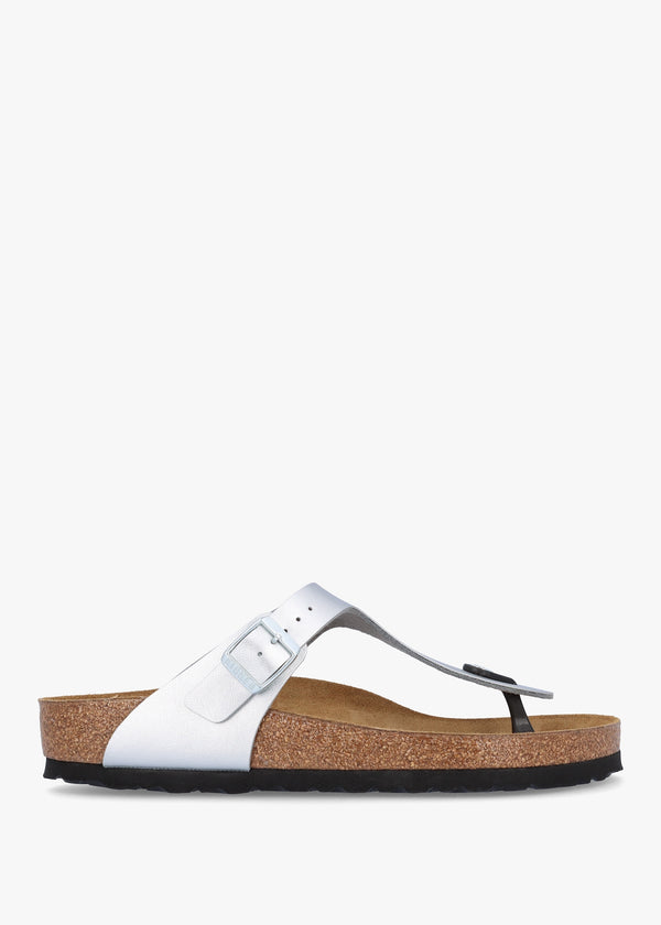 Gizeh Silver Birko-Flor Sandals