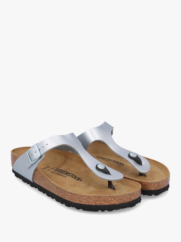Gizeh Silver Birko-Flor Sandals