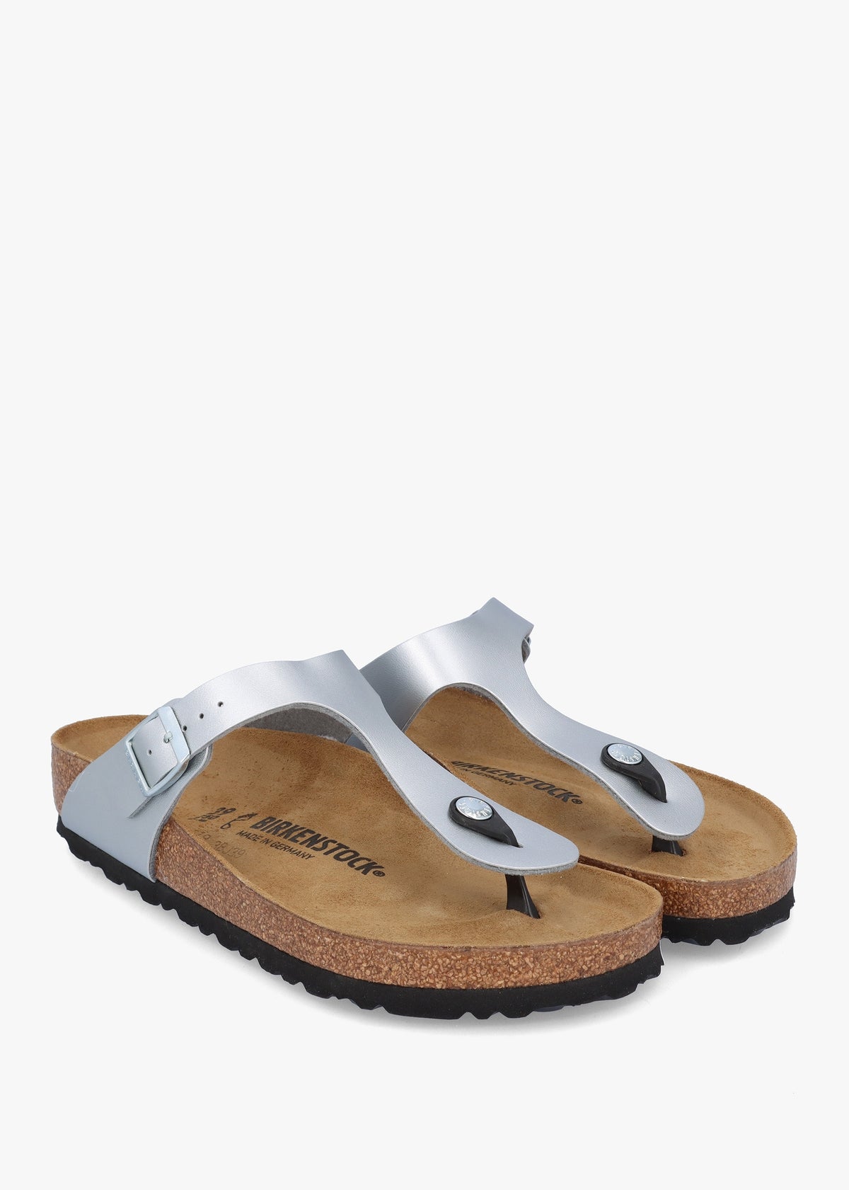 Gizeh Silver Birko-Flor Sandals