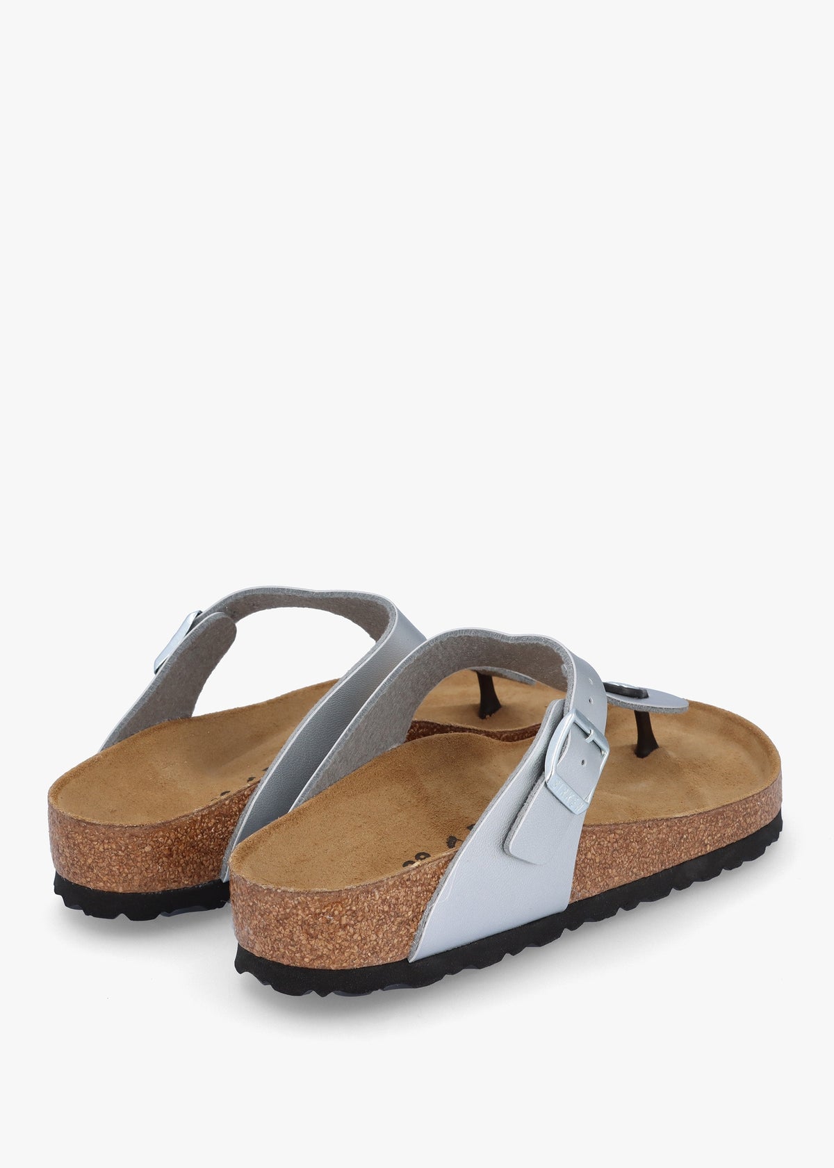 Gizeh Silver Birko-Flor Sandals