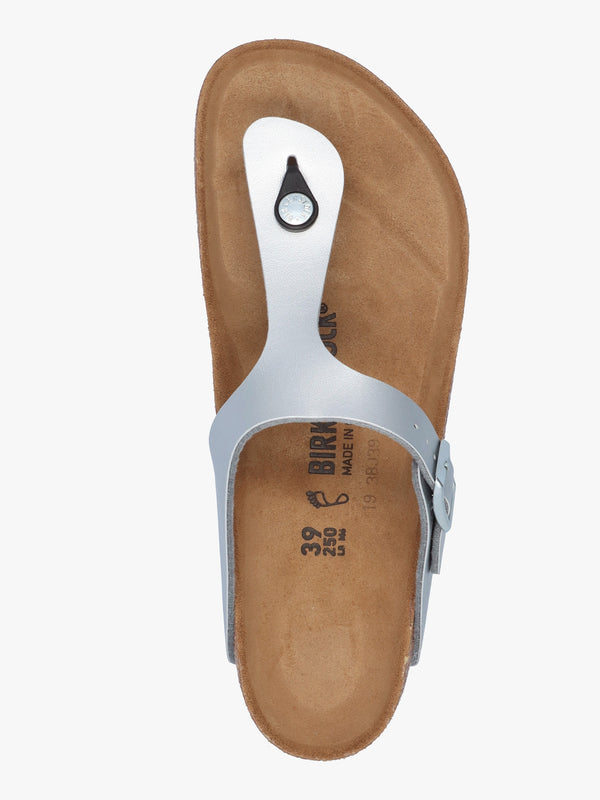 Gizeh Silver Birko-Flor Sandals