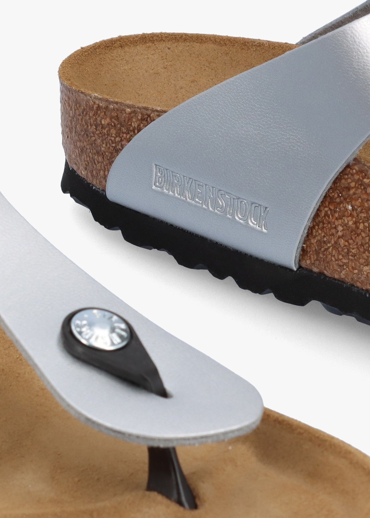 Gizeh Silver Birko-Flor Sandals