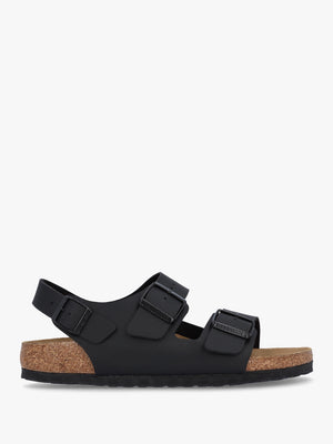 Milano Black Birko-Flor Sandals