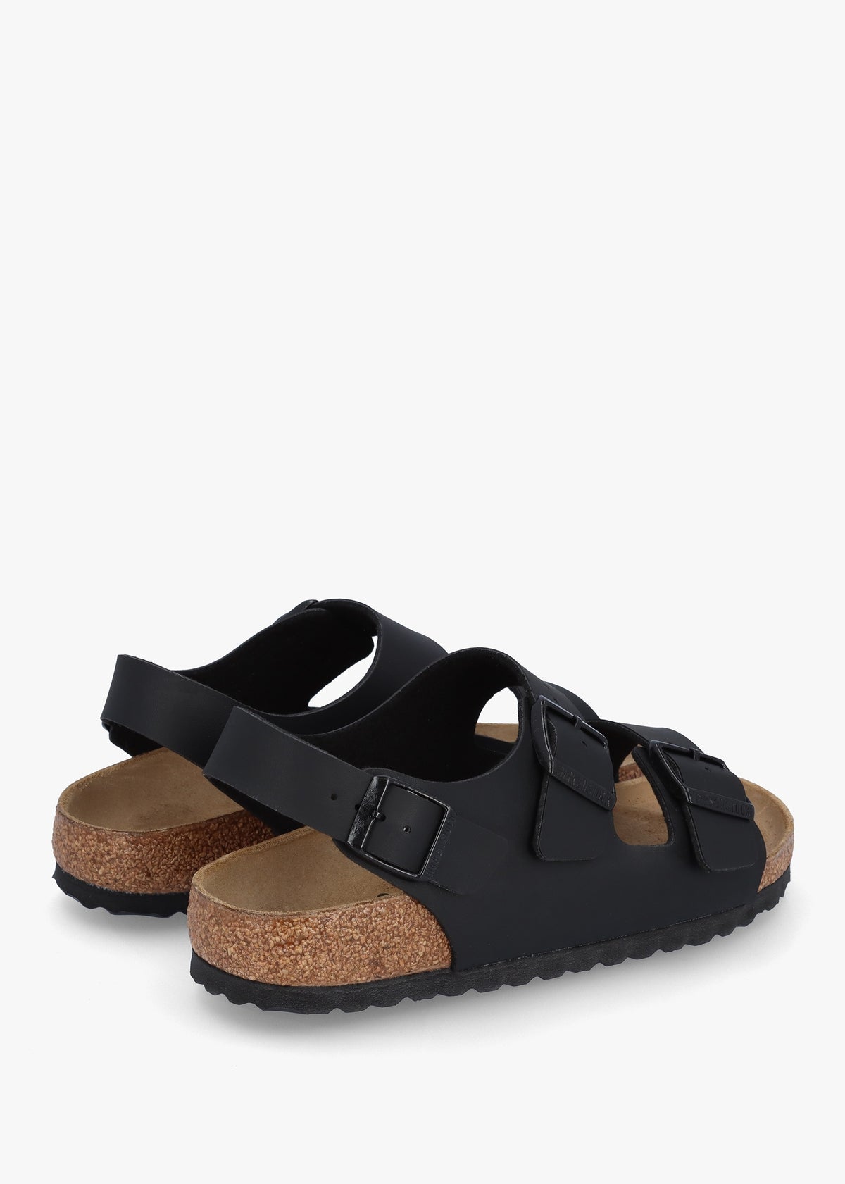 Milano Black Birko-Flor Sandals