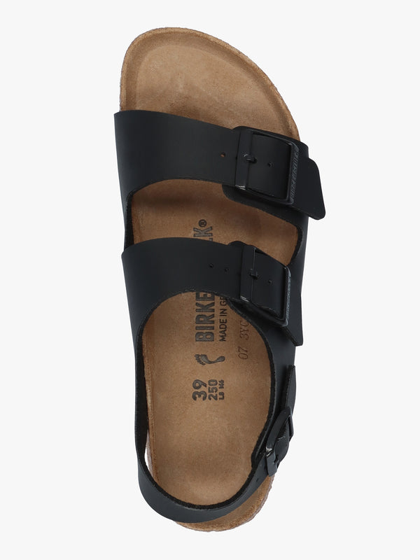 Milano Black Birko-Flor Sandals