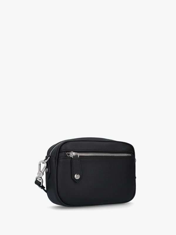 Anna Biogreen Saffiano Black Camera Bag