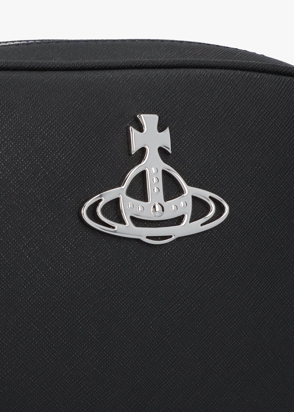 Anna Biogreen Saffiano Black Camera Bag