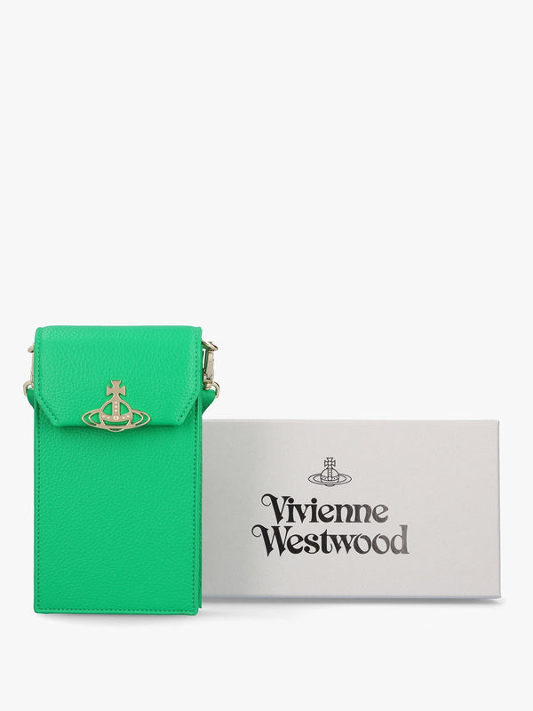 Vegan Bright Green Phone Bag