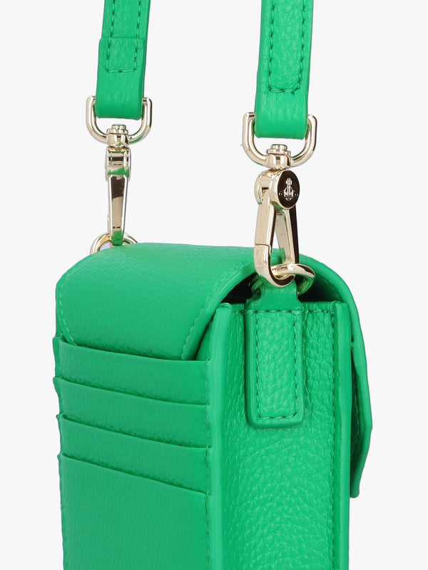 Vegan Bright Green Phone Bag