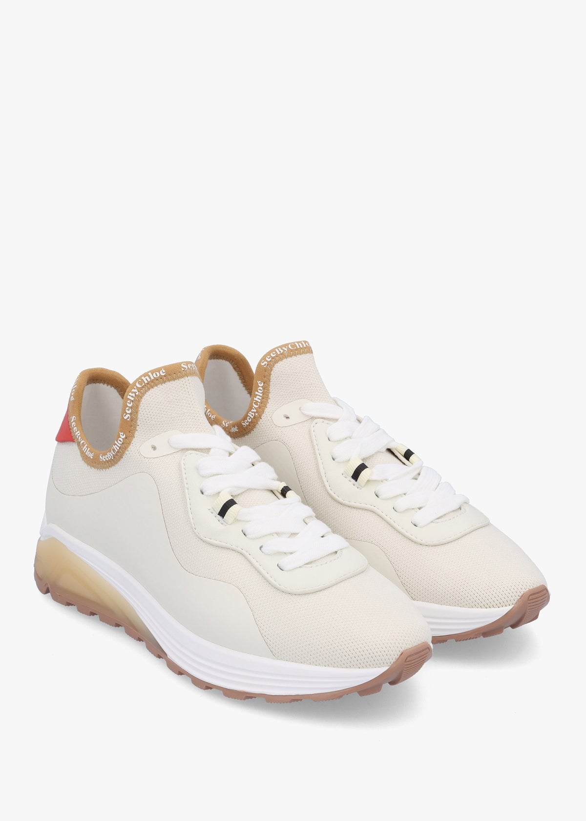 Brett White Low Top Trainers