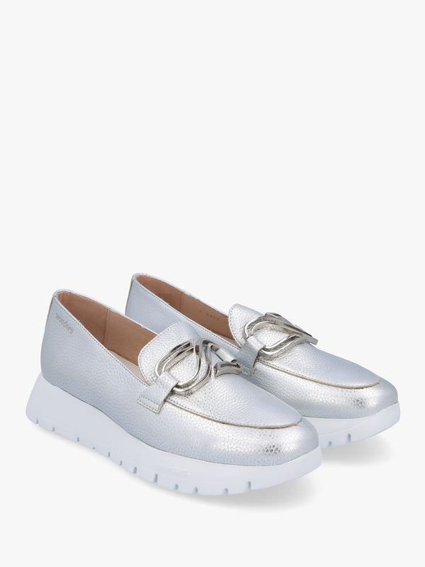 Wowlow Plata Leather Moccasins
