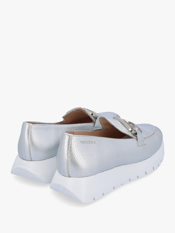 Wowlow Plata Leather Moccasins