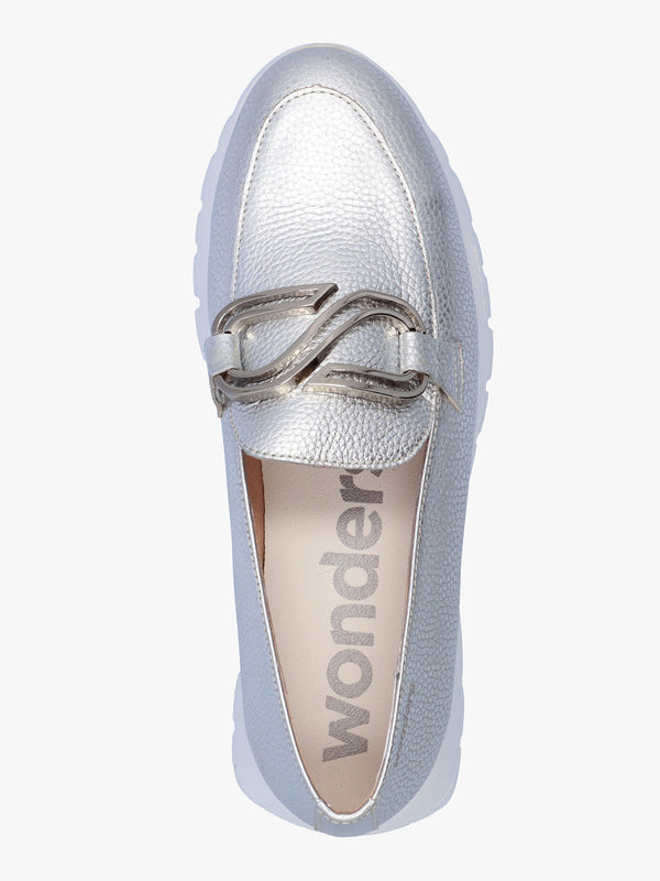 Wowlow Plata Leather Moccasins