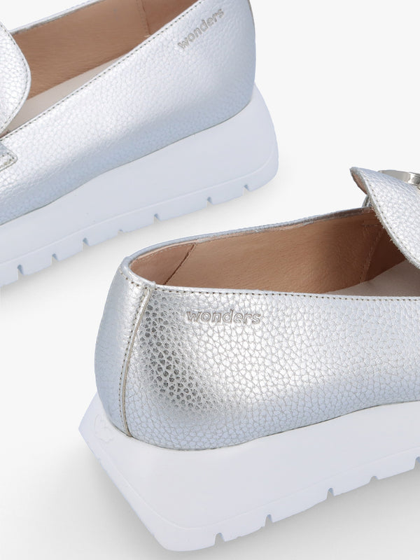Wowlow Plata Leather Moccasins