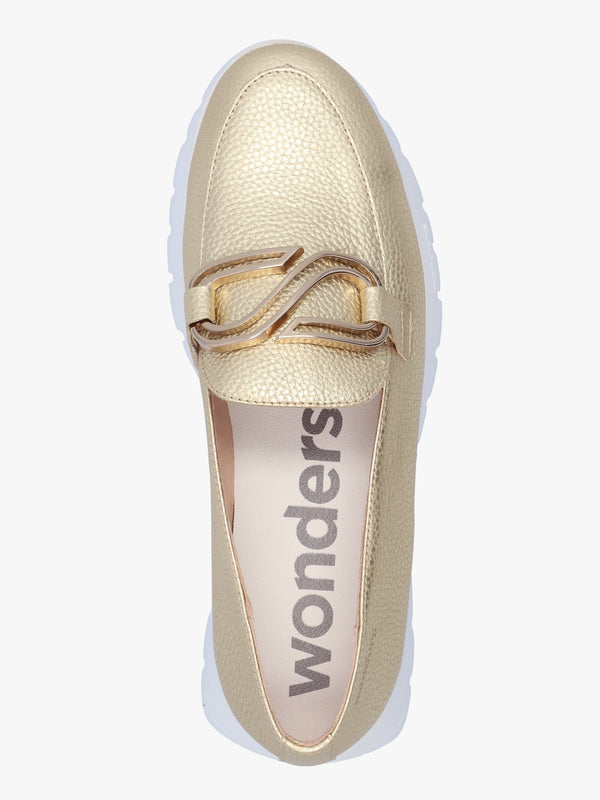 Wowlow Platino Leather Moccasins