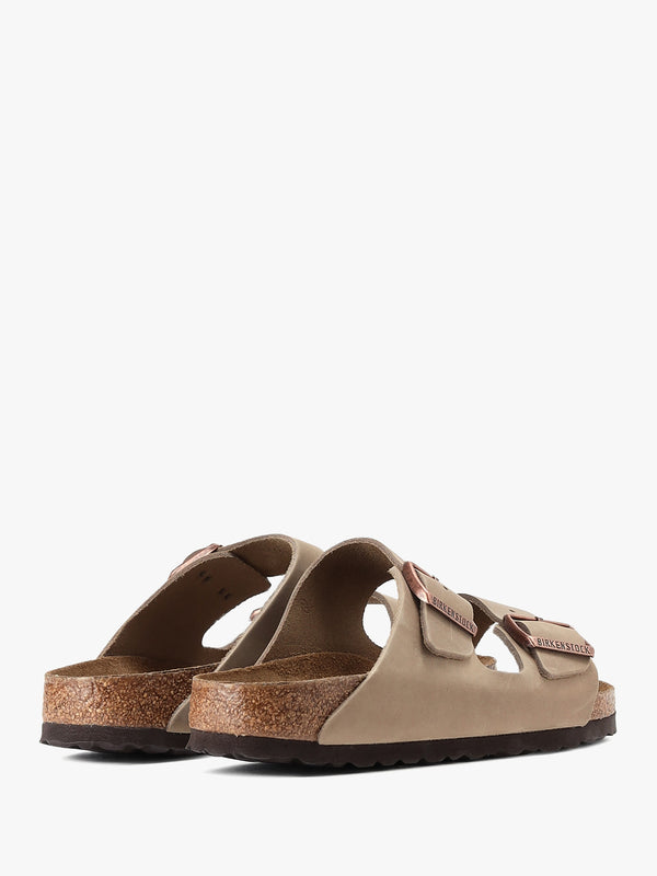Arizona Tabacco Brown Leather Two Bar Mules