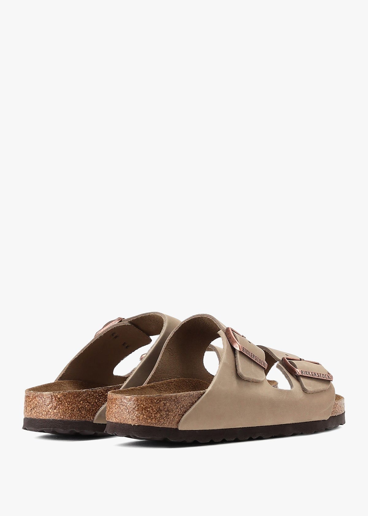 Arizona Tabacco Brown Leather Two Bar Mules