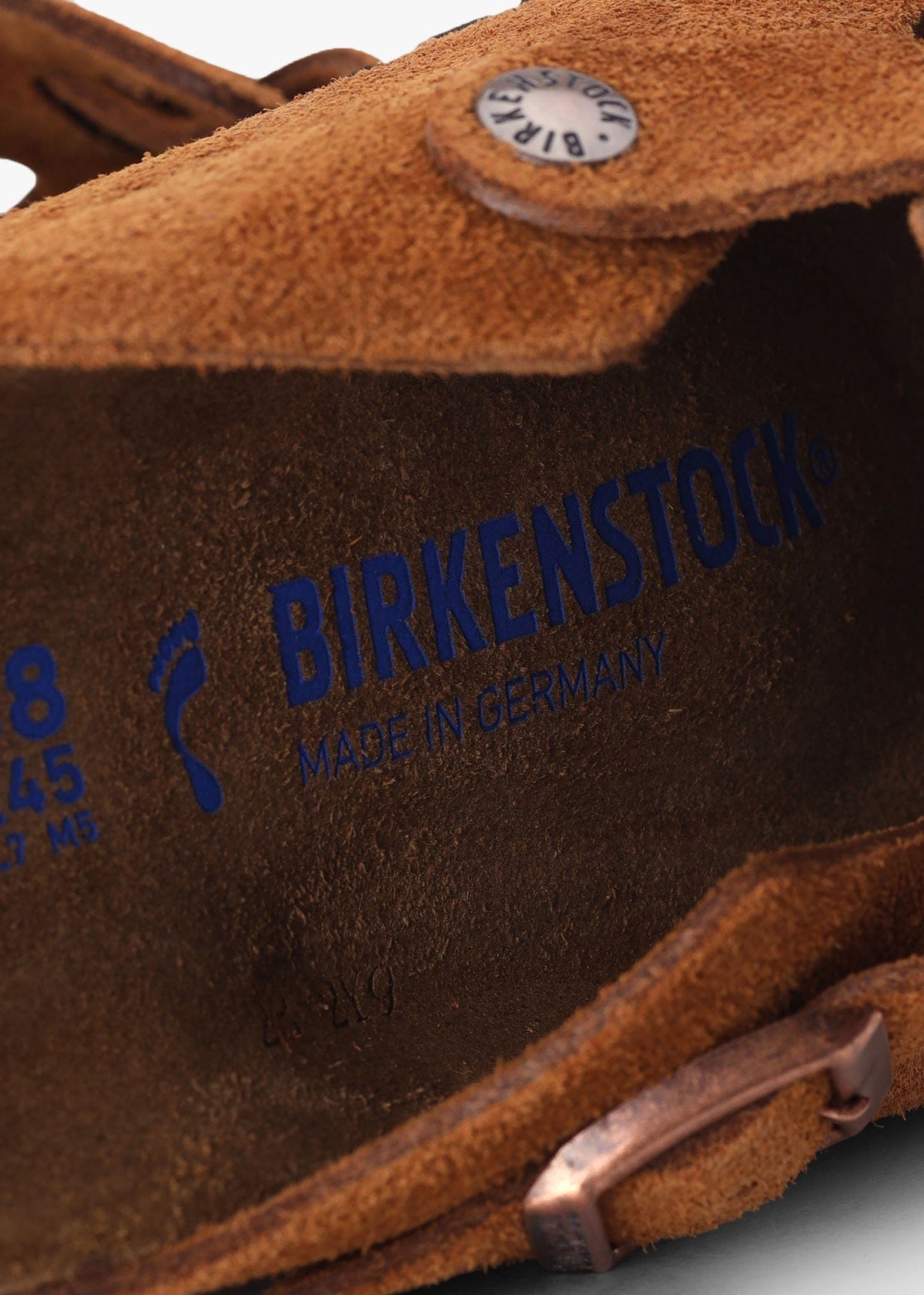 Boston Tan Suede Clogs