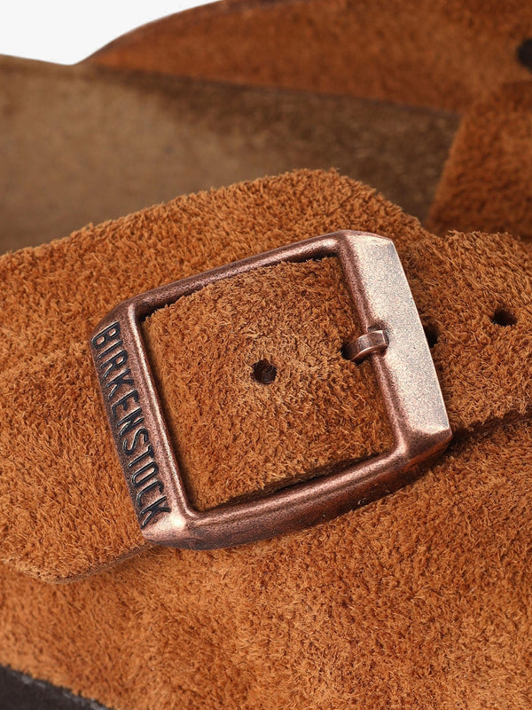 Boston Tan Suede Clogs