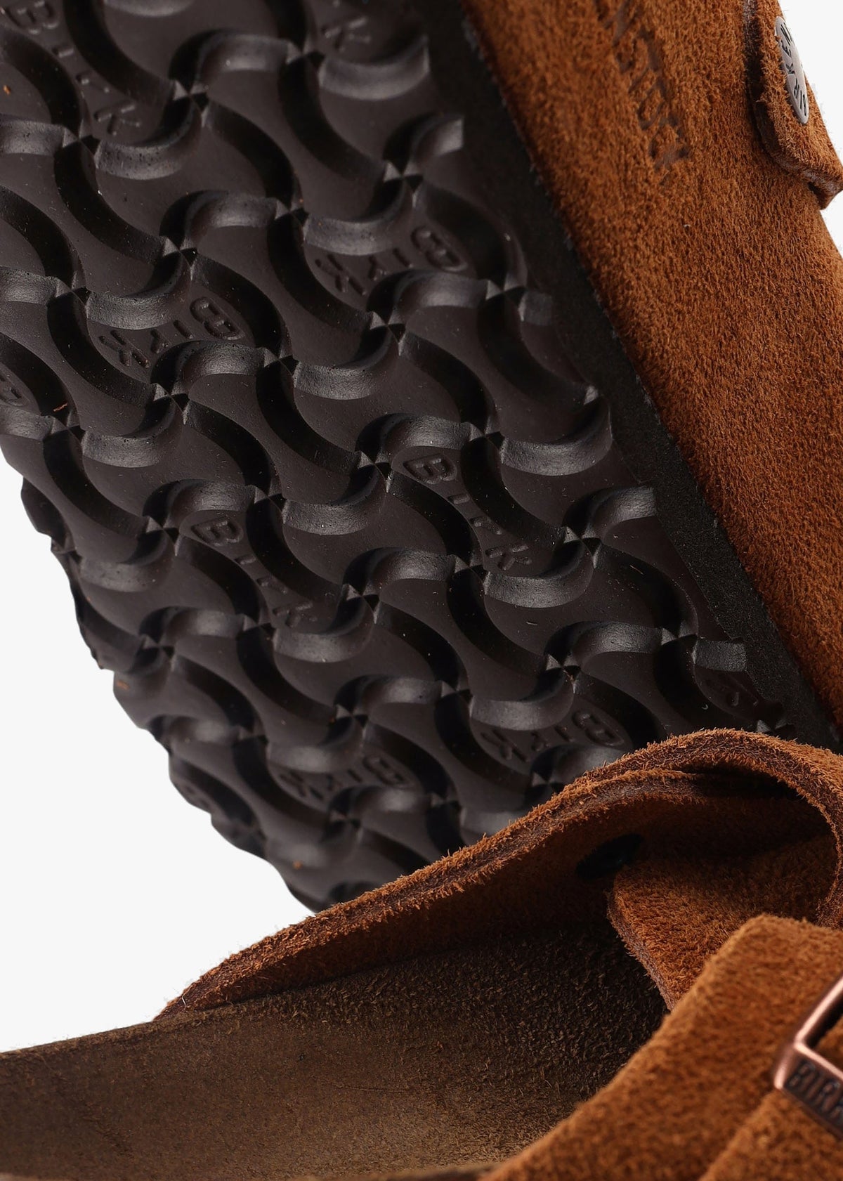 Boston Tan Suede Clogs