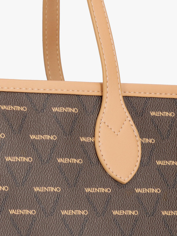 Liuto Relove Recycle Cuoio Multicolour Repeat Logo Tote Bag