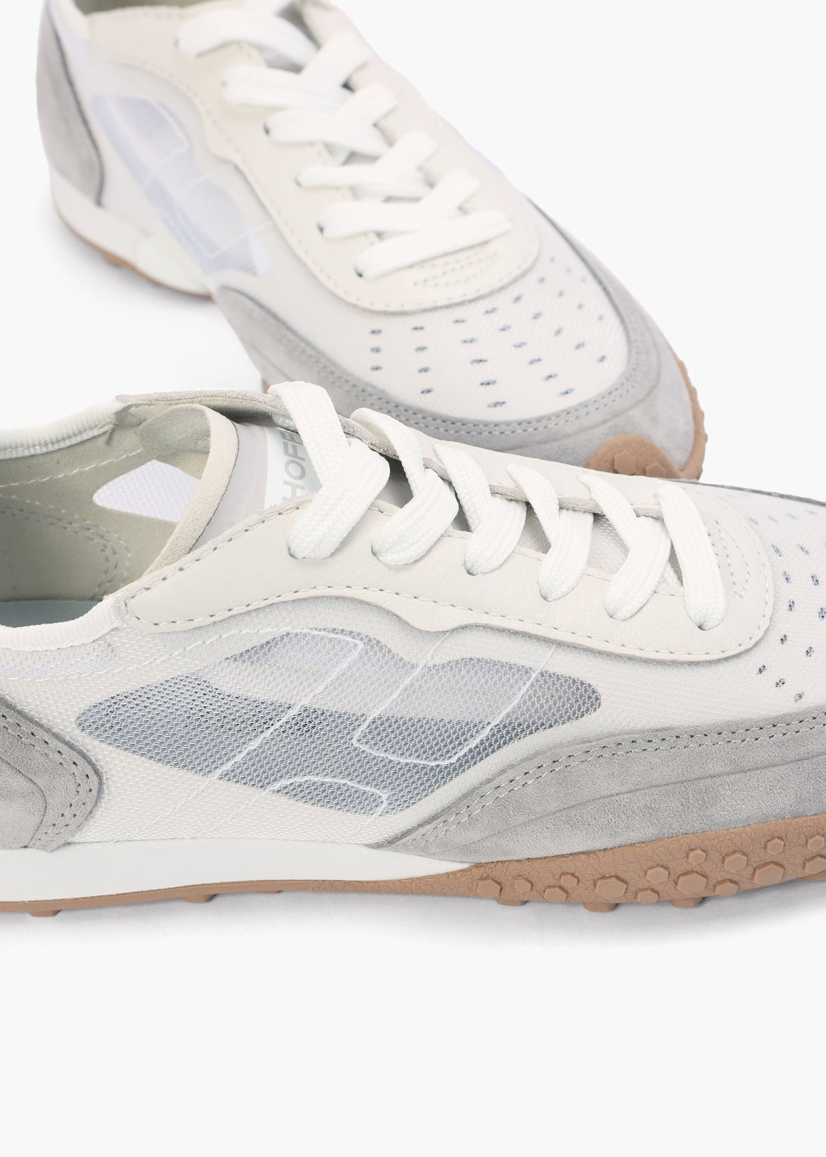 Mockingbird White Mesh Trainers