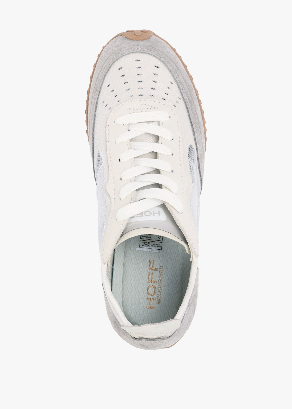 Mockingbird White Mesh Trainers