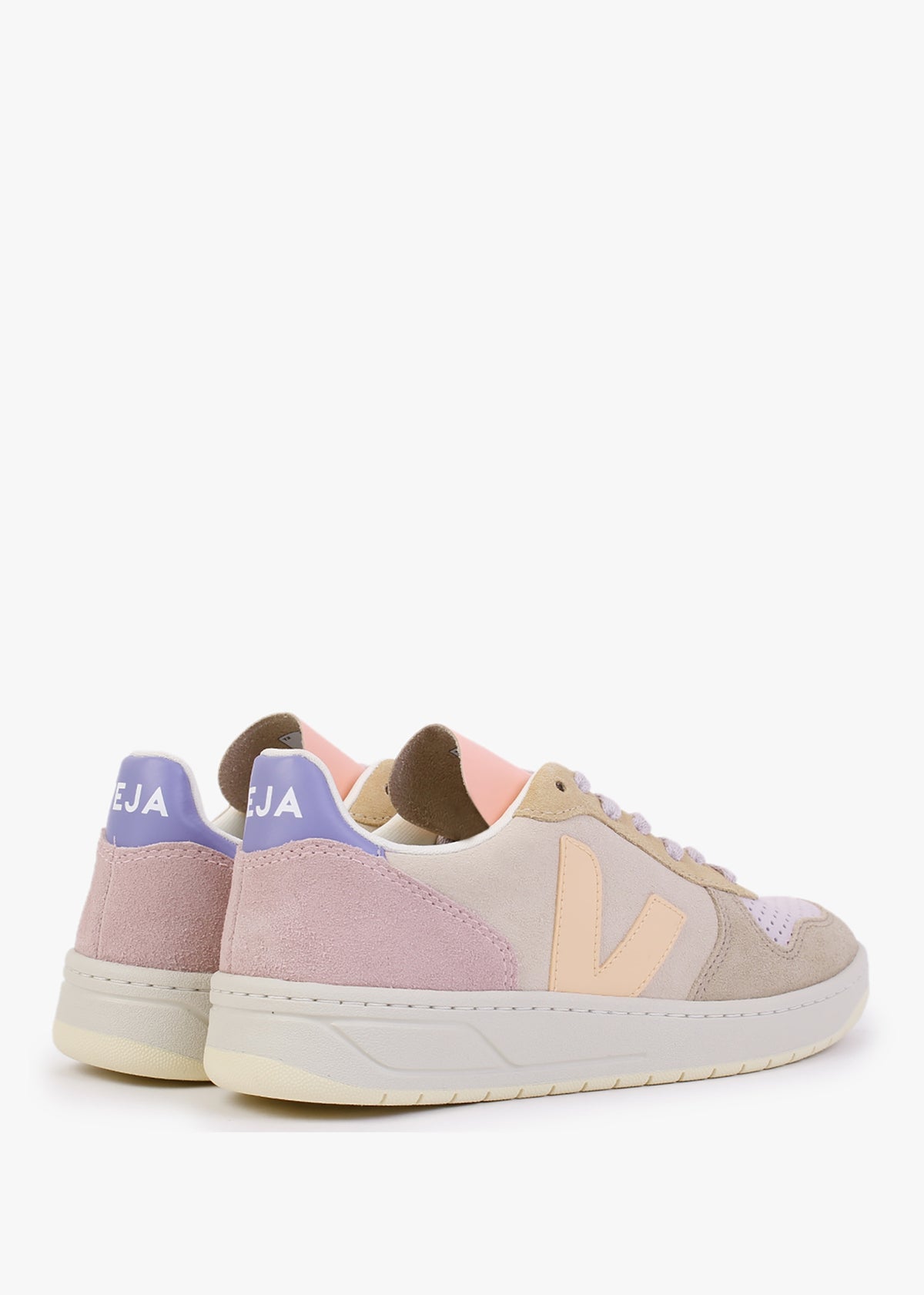 V-10 Suede Multico Peach Trainers