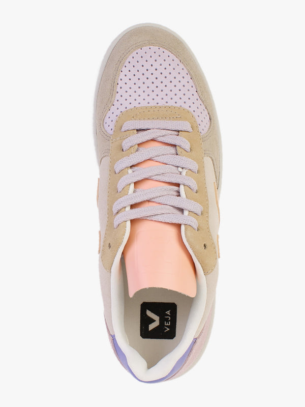 V-10 Suede Multico Peach Trainers