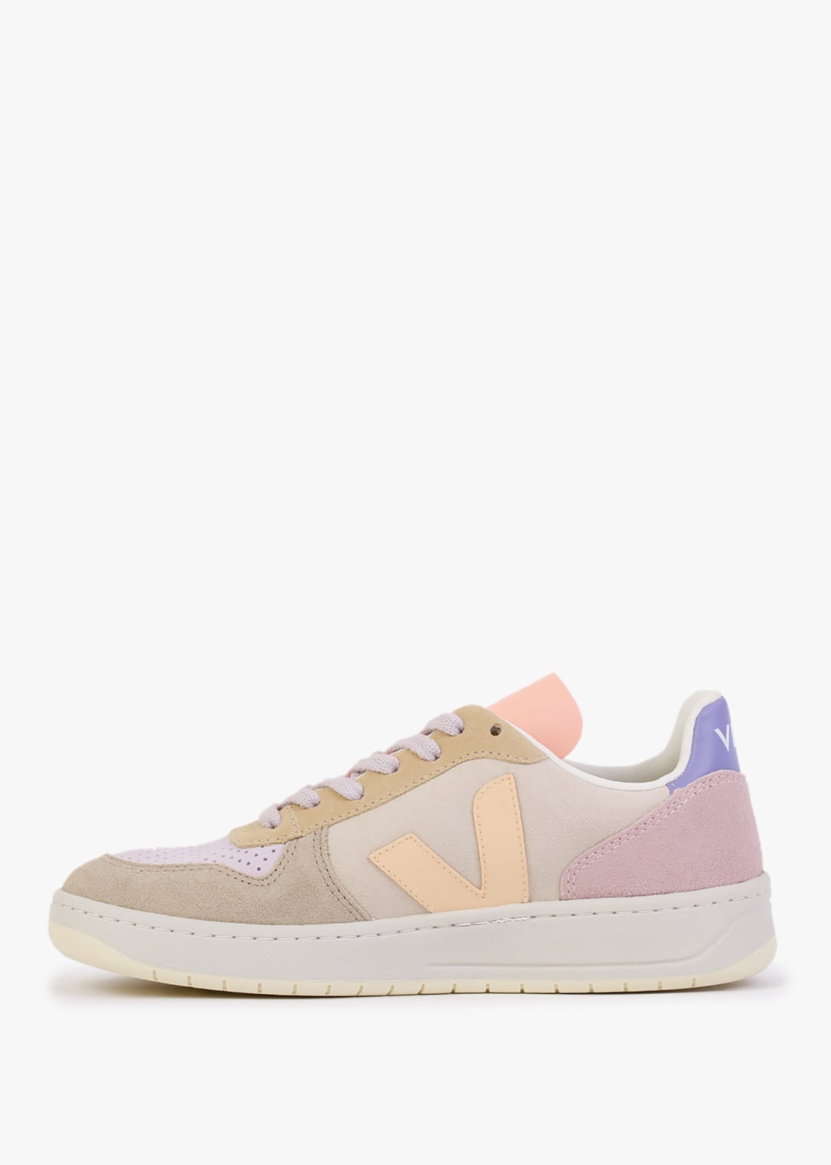 V-10 Suede Multico Peach Trainers