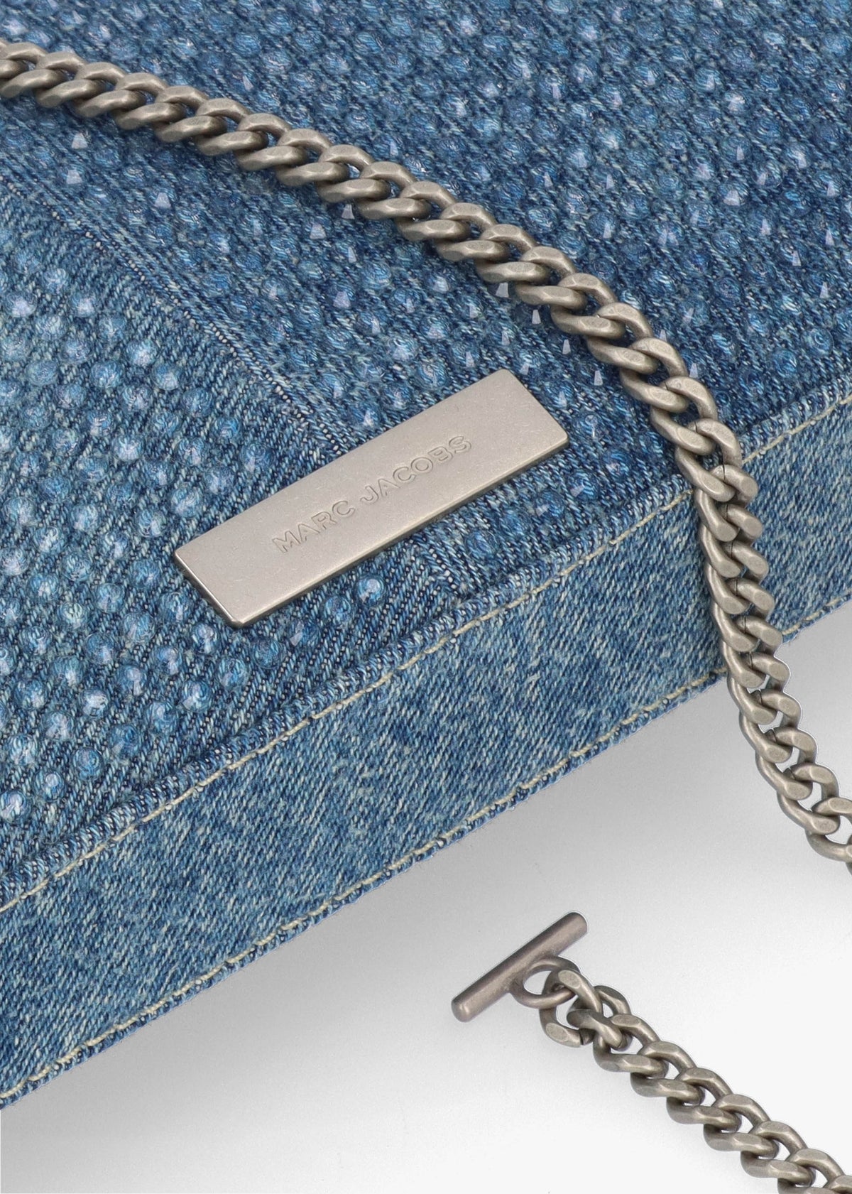 The Crystal ST. Marc Light Blue Chain Wallet