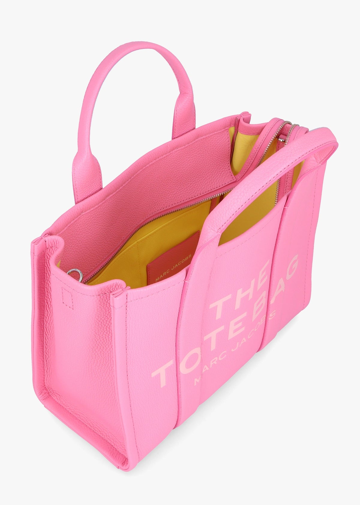 The Leather Medium Petal Pink Tote Bag