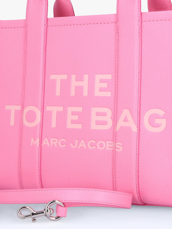 The Leather Medium Petal Pink Tote Bag