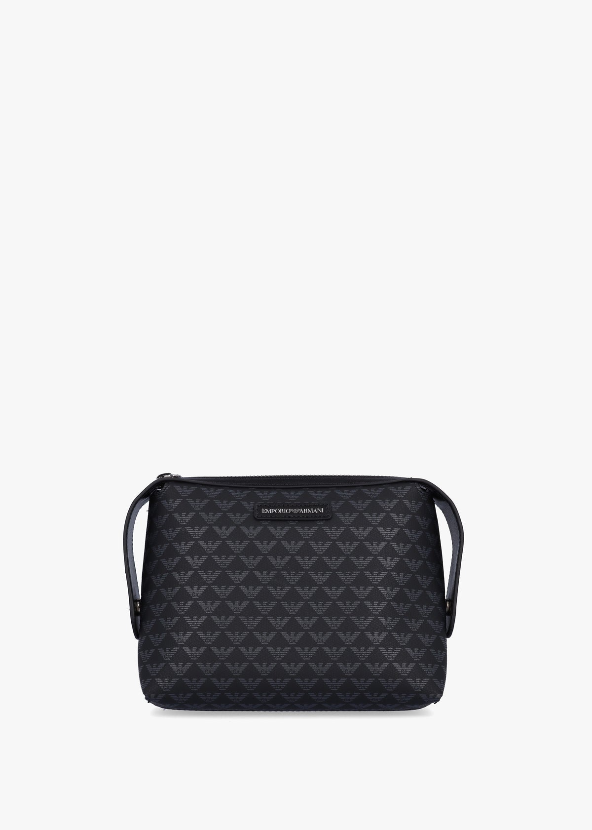 Medium Eagle Logo Black Tote Bag