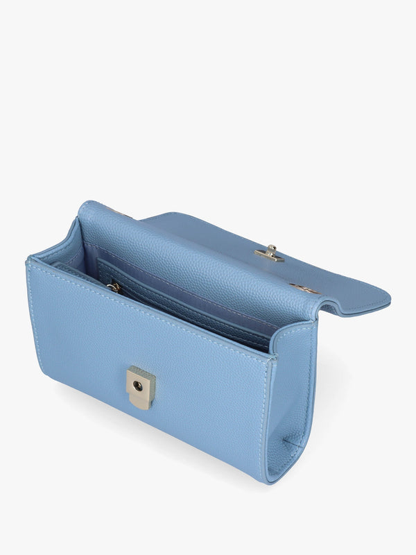 Divina Polvere Pebbled Shoulder Bag