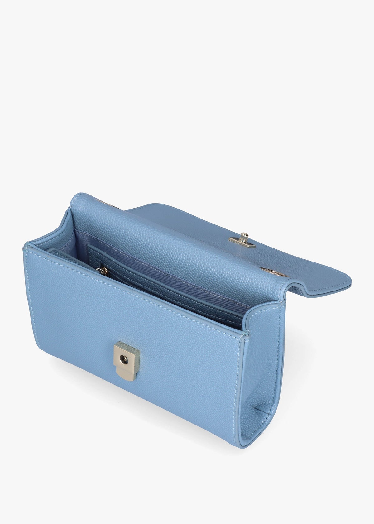 Divina Polvere Pebbled Shoulder Bag